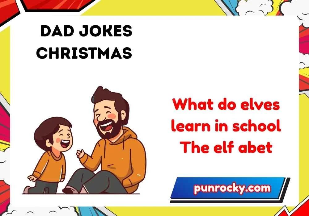 Dad Jokes Christmas for Kids