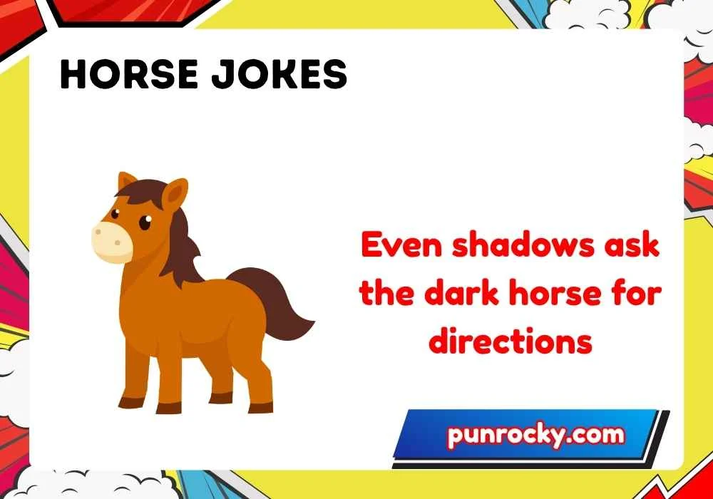 Dark horse jokes