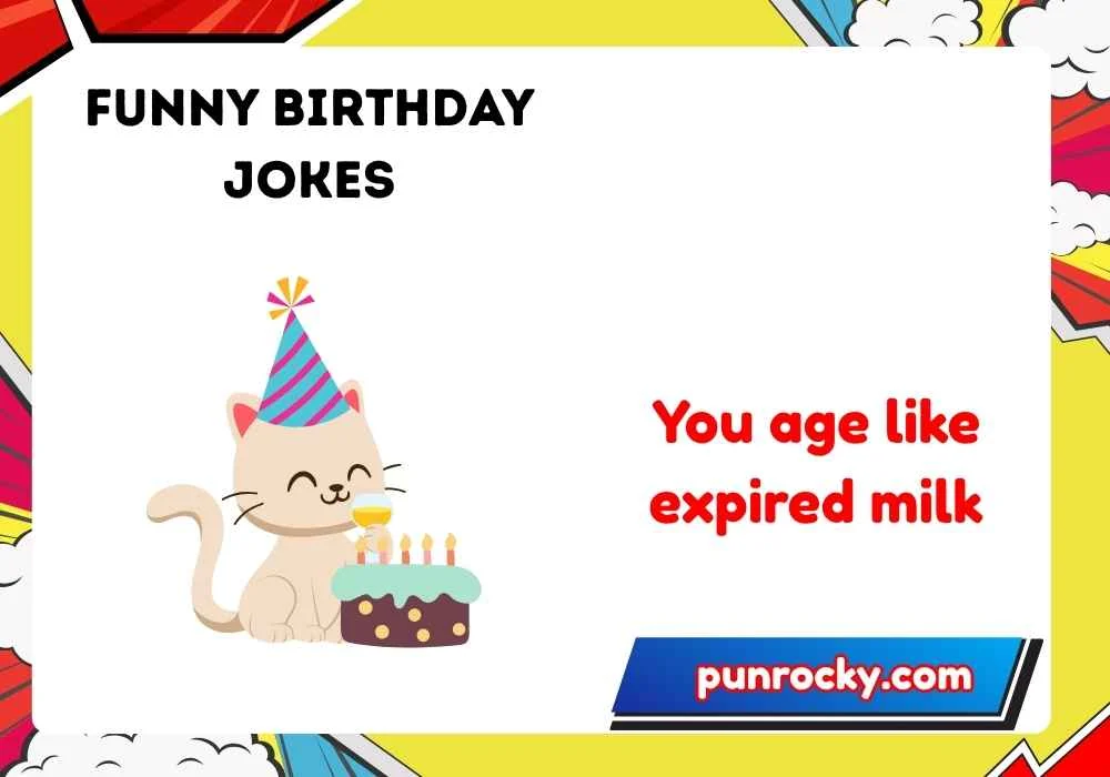Short Funny Birthday Jokes for Adults