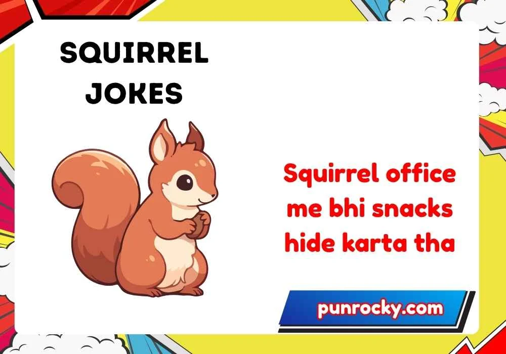 Squirrel Jokes for Adults