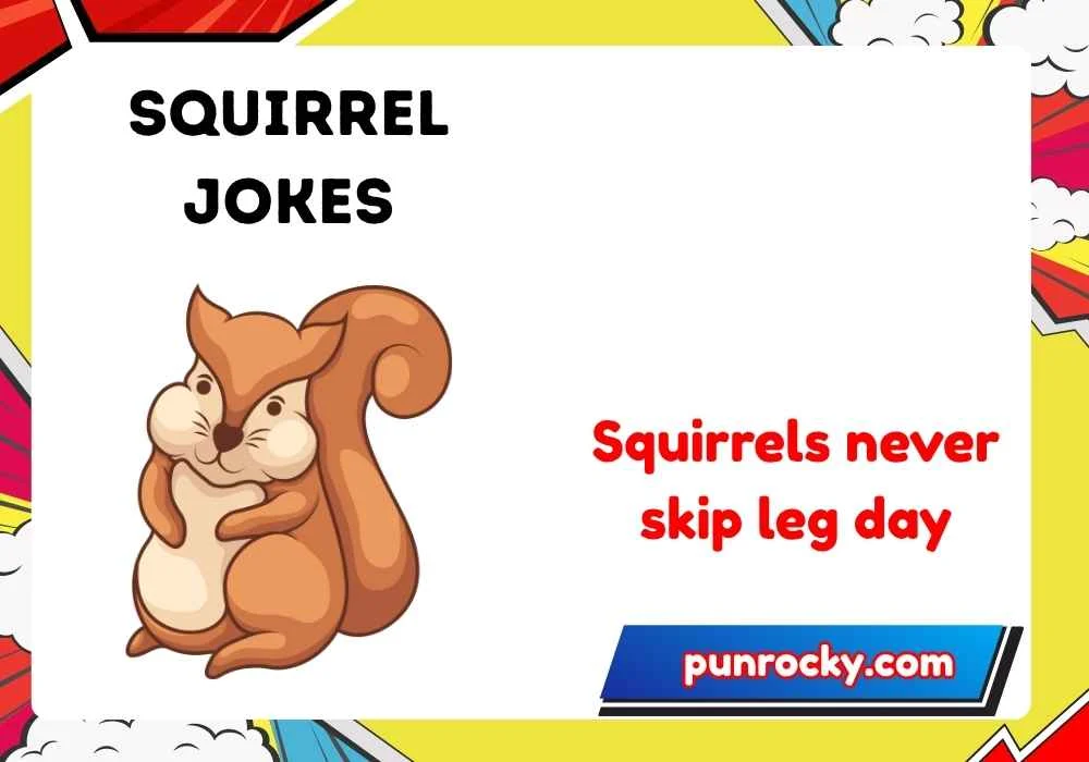 Squirrel Jokes One Liners
