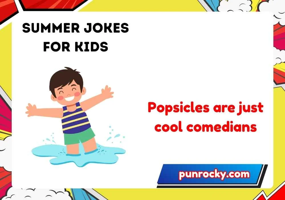 Summer jokes for kids printable
