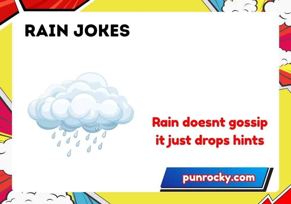 rain jokes