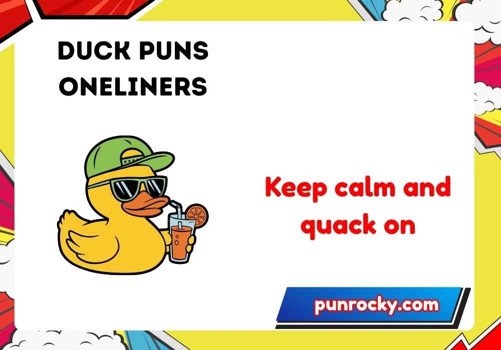duck puns one liners