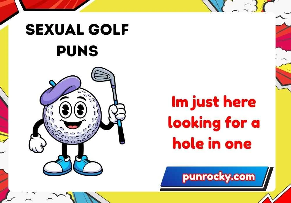 sexual golf puns