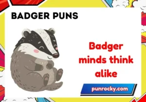 badger puns