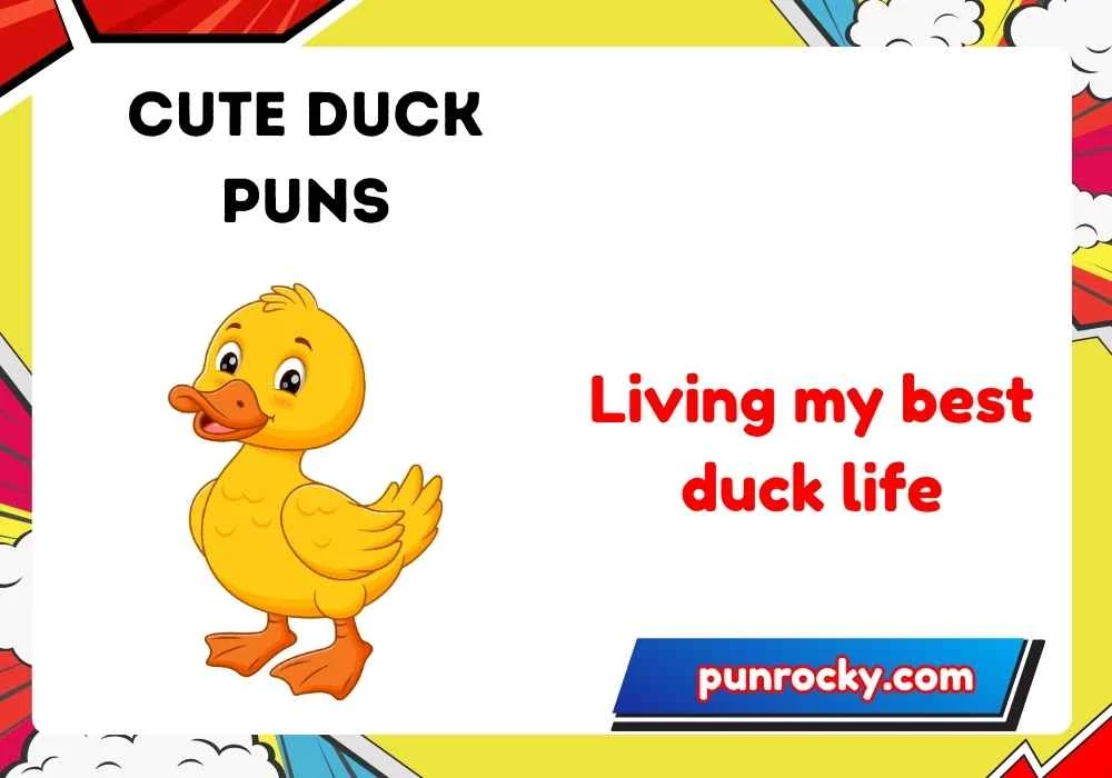 cute duck puns